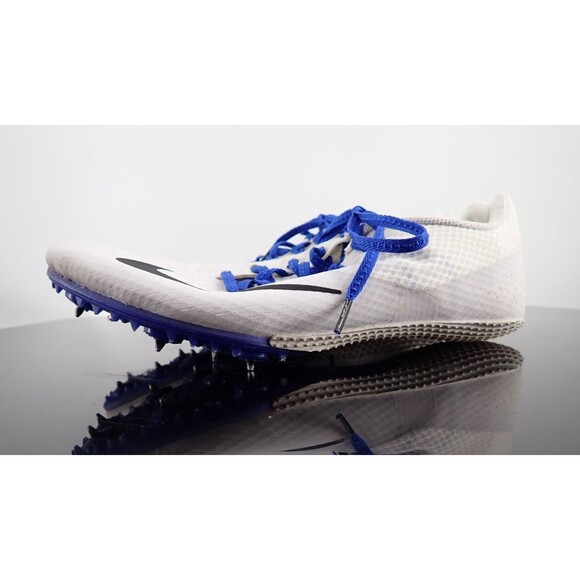 Nike Racing Rival 5 Sprint Men's Size 9.5 Track White Spikes Style 806554-100 - Picture 6 of 13